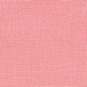 Coral-red textile pattern with square perforations, dense pixelated effect, matte finish; Maharam metric 43 galah fabric sample.